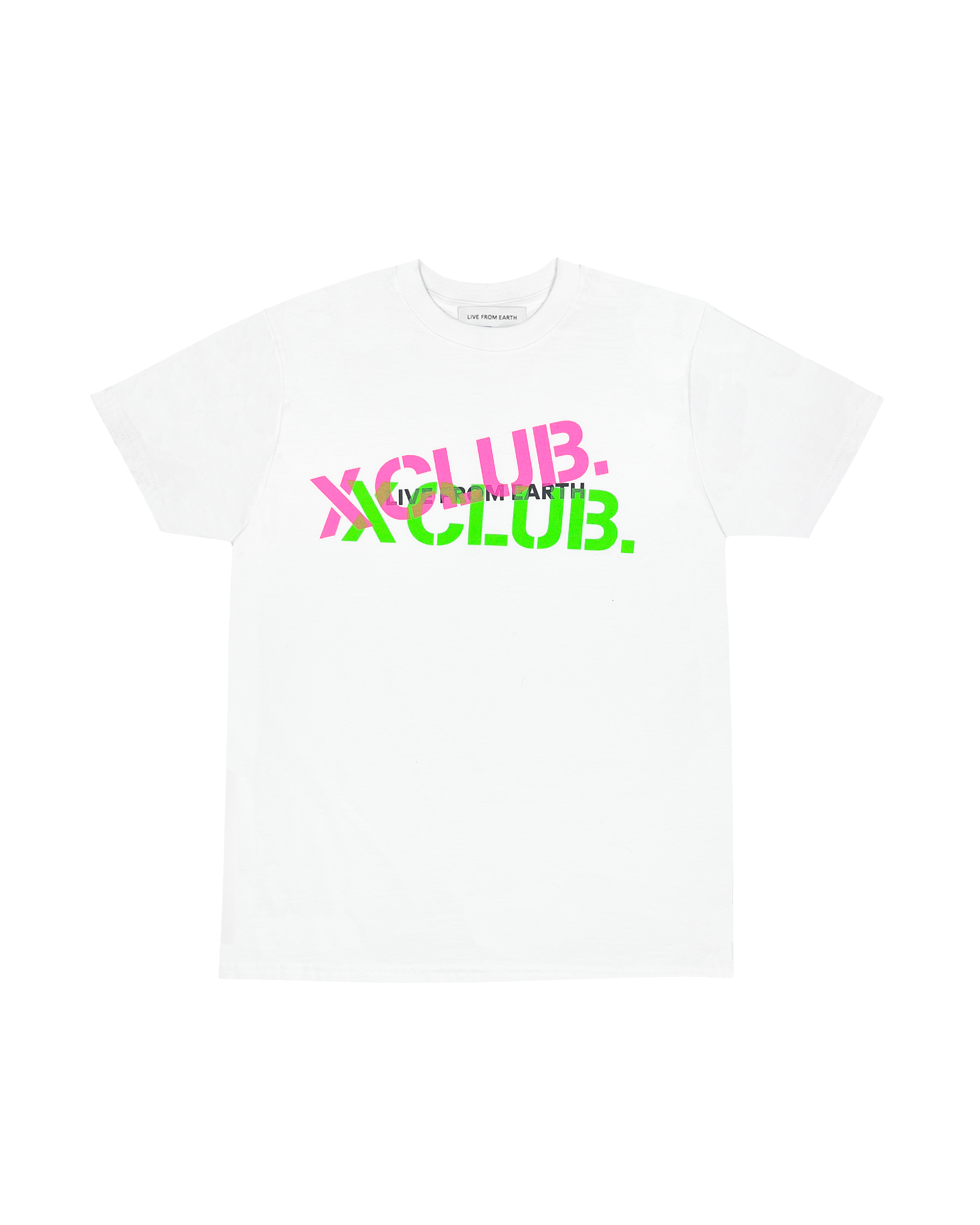 X CLUB. x LFE Logo Shirt - White
