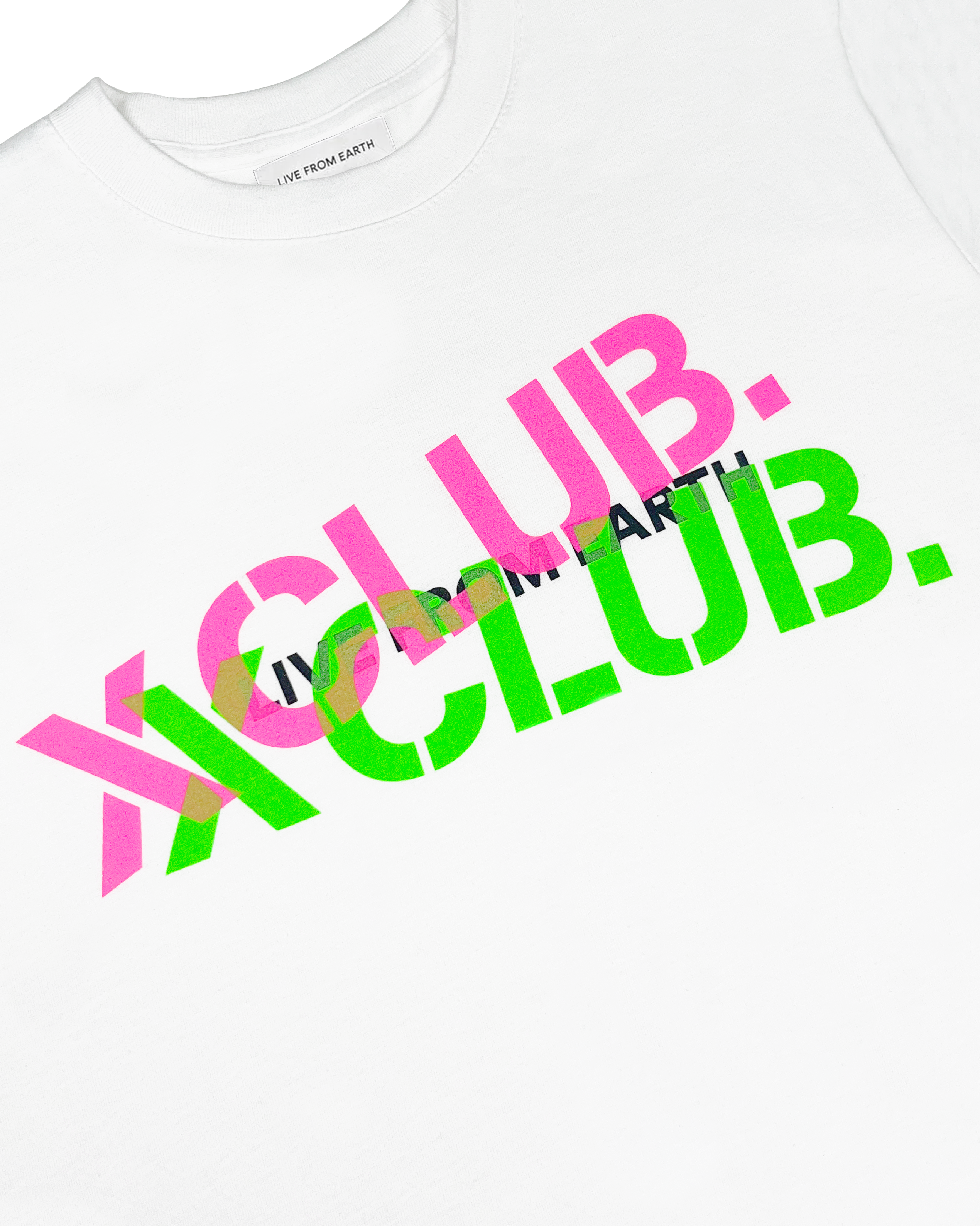 X CLUB. x LFE Logo Shirt - White