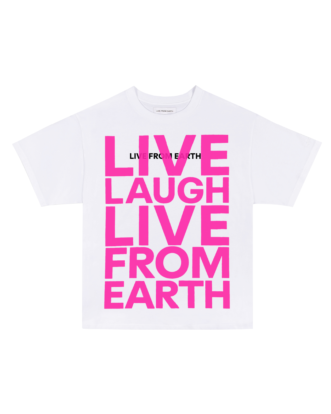 Live Laugh Live Pink - LFE Logo Shirt