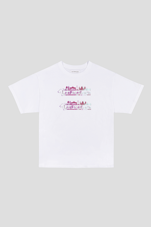 LFE Skyline Glitter Shirt - White