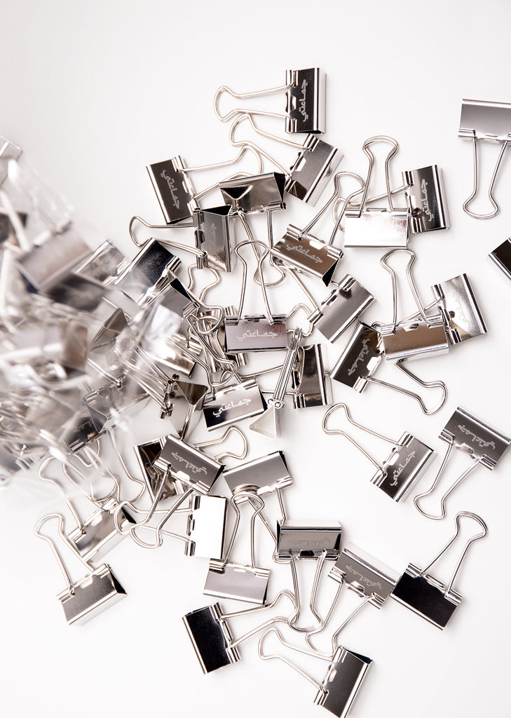 LFE Binder Clip Silver – 5 pcs.