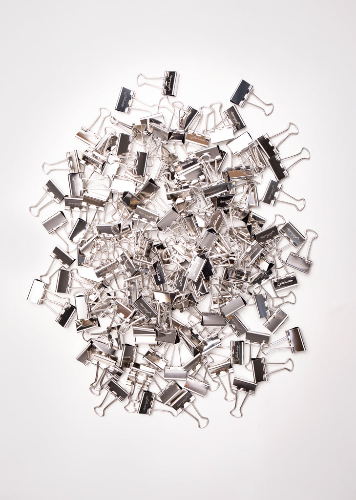 LFE Binder Clip Silver – 5 pcs.