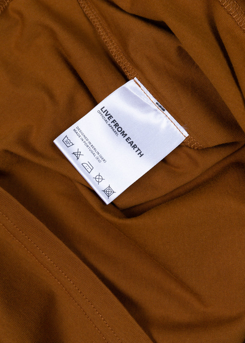 Classy Logo T-Shirt – Autumn Brown