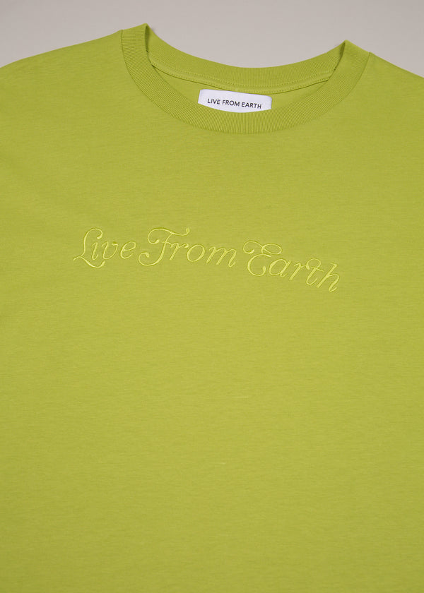 Classy Logo T-Shirt – Apple Green