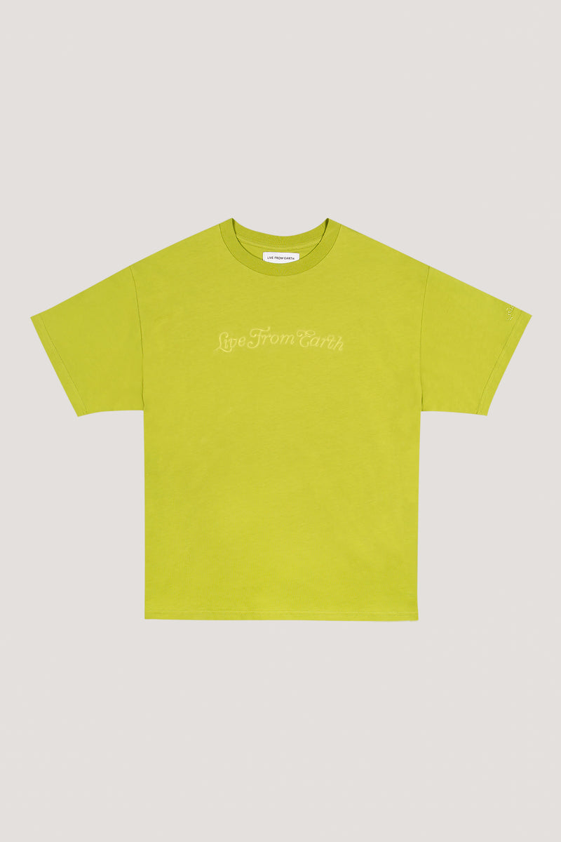 Classy Logo T-Shirt – Apple Green