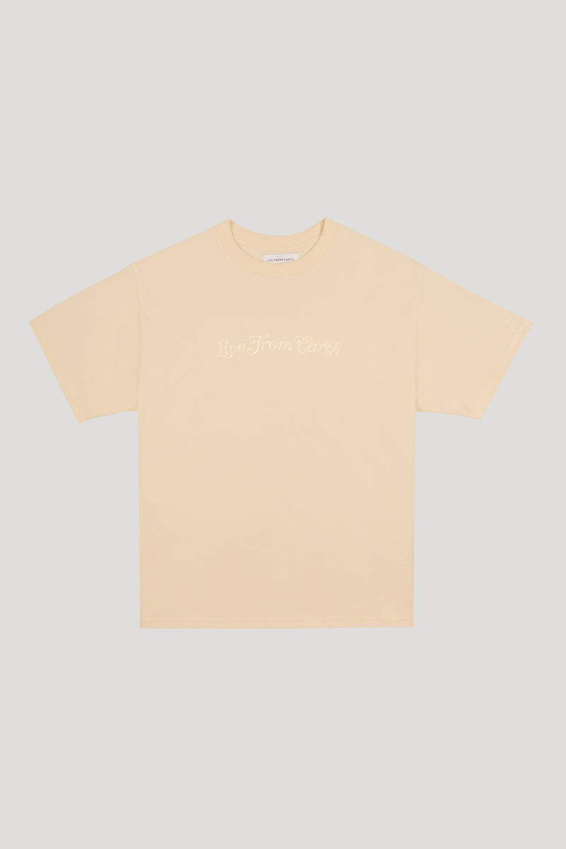 Classy Logo T-Shirt – Natural Cotton