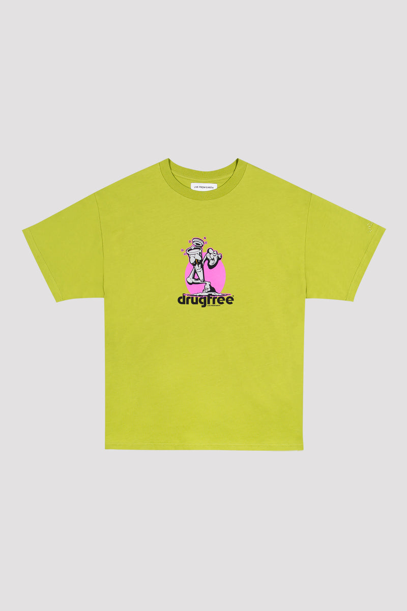 LFE Drugfree Shirt 2022 – Apple Green